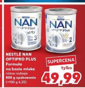 Mleko 2 Nestle nan optipro plus promocja