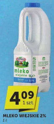 Mleko wiejskie 2% ABC promocja w ABC