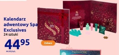 Kalendarz adwentowy Spa Exclusives 24 sztuki promocja w Action
