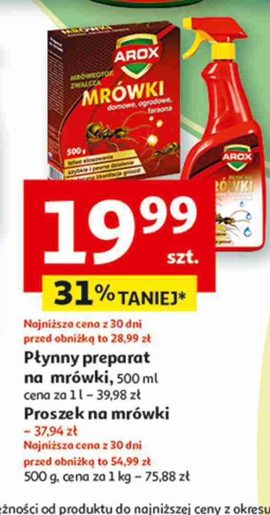 Mrówkotox Arox promocja
