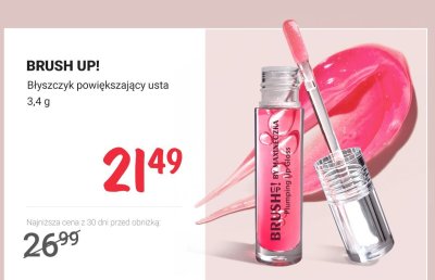 Błyszczyk powiększający usta  promocja w Rossmann