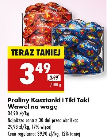 Czekoladki Wawel tiki-taki promocja