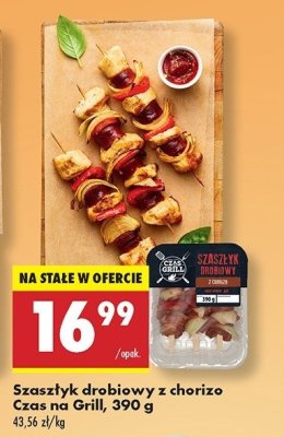Szasz艂yk drobiowy z chorizo Czas na grill promocja