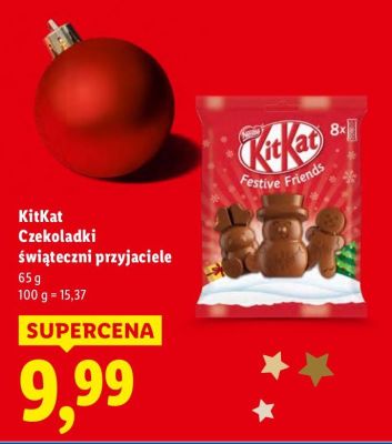 Czekoladki świąteczni przyjaciele promocja w Lidl