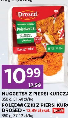 Polędwiczki z piersi kurczaka pikantne Drosed promocja w Stokrotka
