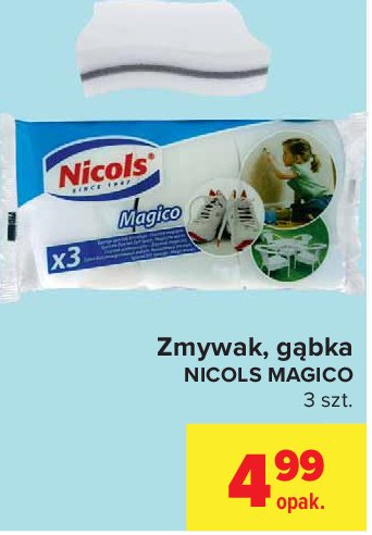 Gąbki do zmywania magico Nicols promocja
