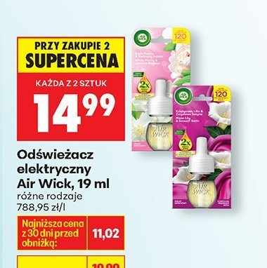 Odświeżacz elektryczny Air Wick, 19 ml promocja w Biedronka