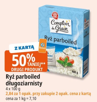 Ryż parboiled długoziarnisty Dobre plony promocja w Leclerc