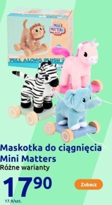 Maskotka do ciągnięcia Mini Matters różne warianty promocja w Action