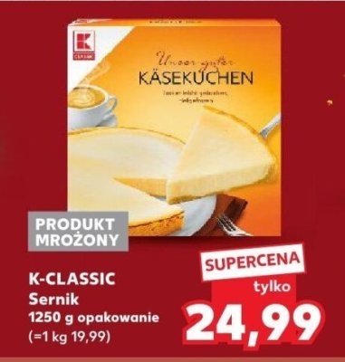 Sernik z brownie Trader joe's promocja w Kaufland