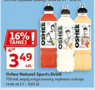 Nap贸j izotoniczny cytryna-granat Oshee natural promocja