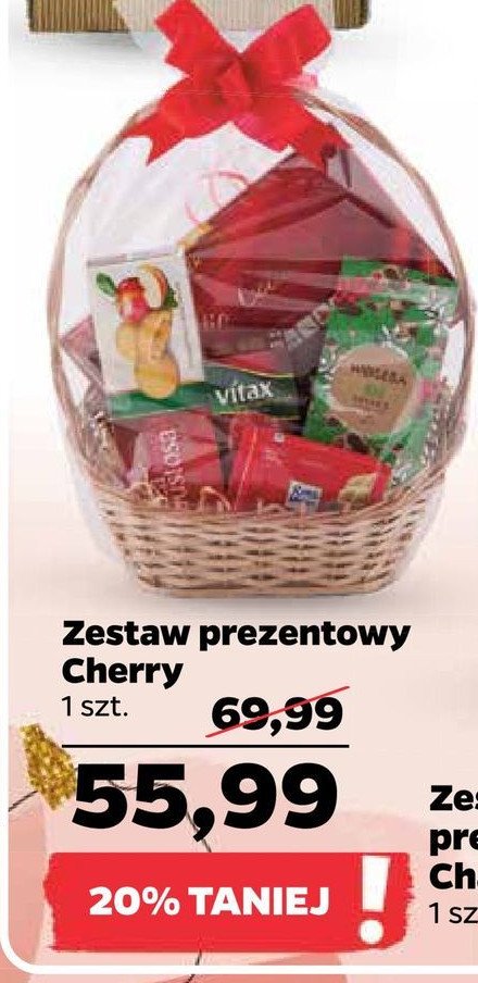 Zestaw prezentowy cherry Netto promocje
