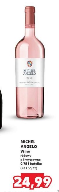 Wino Michelangelo rose promocja
