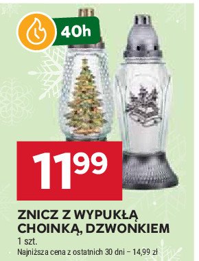 Znicz z choinką 40h promocja