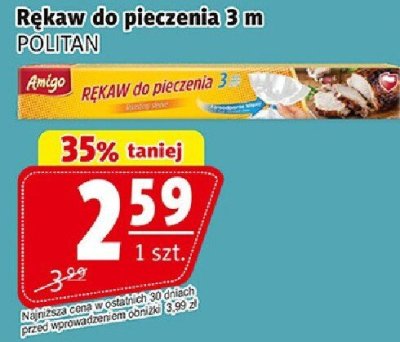Rękaw do pieczenia 3 m promocja w Prim Market
