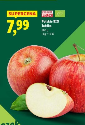 Jabłka Polskie BIO promocja w Lidl