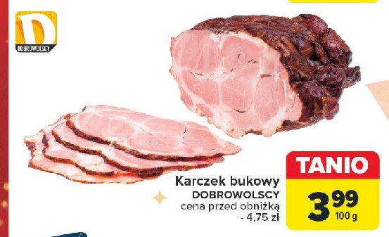 Karczek bukowy Dobrowolscy promocja w Carrefour Market