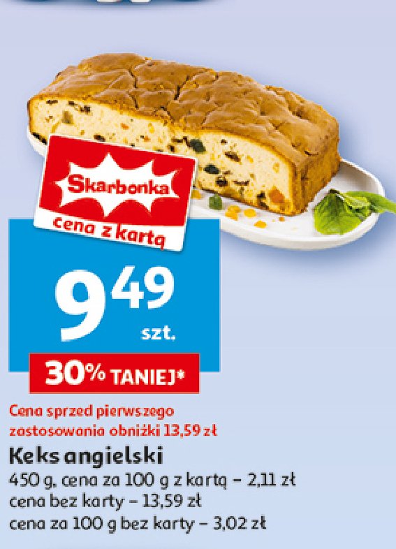 Keks angielski promocja