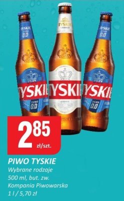 Piwo Tyskie klasyczne promocja w Chorten