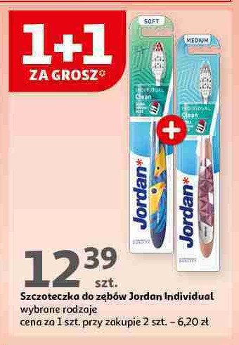 Szczoteczka do zębów soft Jordan individual promocja w Rossmann