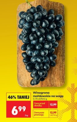 Winogrona promocja w Biedronka
