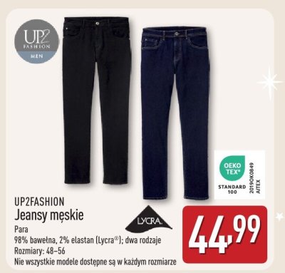 Jeansy promocja w Aldi