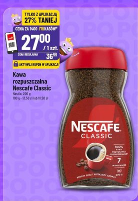 Kawa rozpuszczalna Classic 200g promocja w POLOmarket