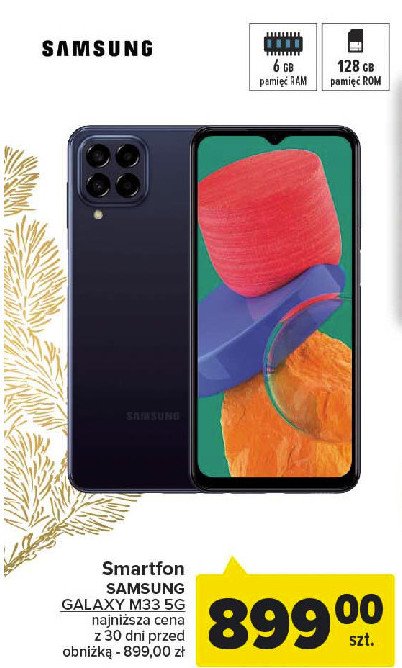 Smartfon m33 Samsung galaxy promocja