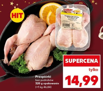 Kurczak przepiórki bez podrobów promocja w Kaufland