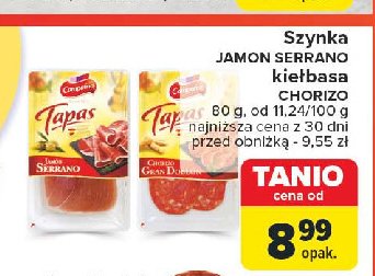 Chorizo gran doblon Campofrio promocja