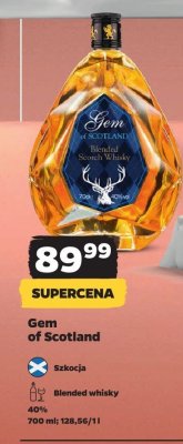 Whisky Gem of Scotland promocja w Netto