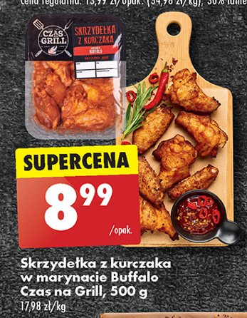 Skrzydełka z kurczaka w marynacie buffalo Czas na grill promocja