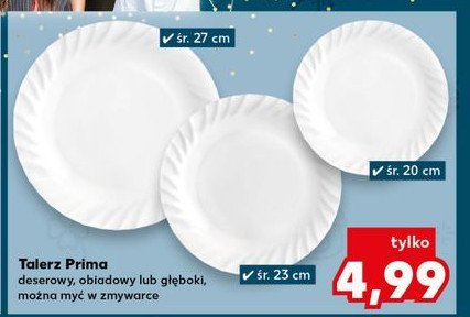 Talerz deserowy prima 20 cm promocja