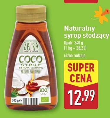 Syrop kokosowy Zaira promocja