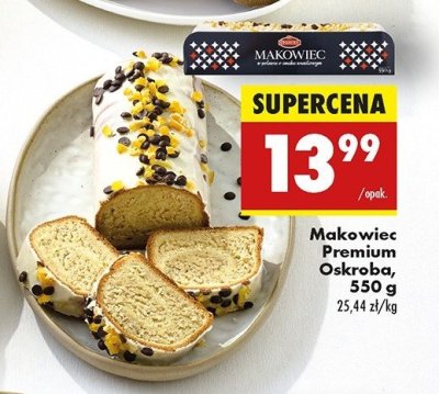 Makowiec waniliowy Oskroba promocja