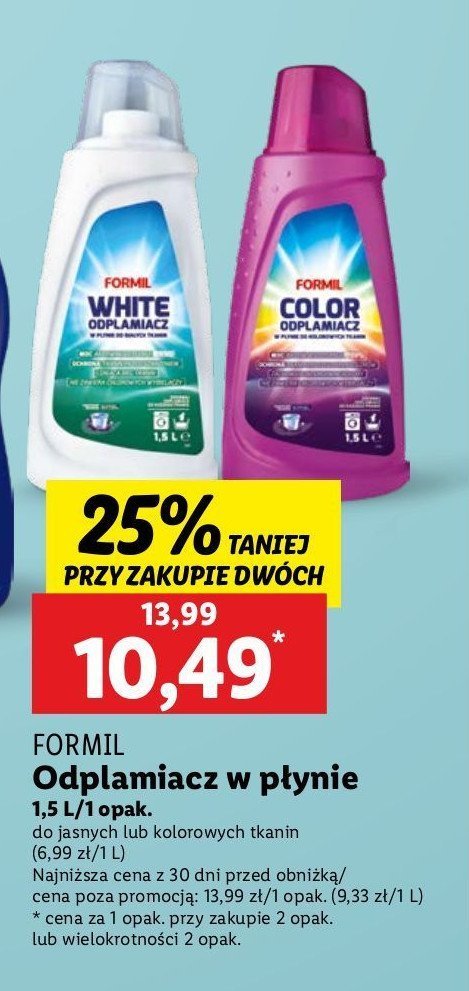 Odplamiacz w żelu color Formil promocja
