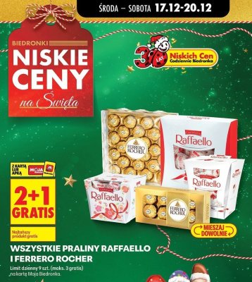 Praliny promocja w Biedronka