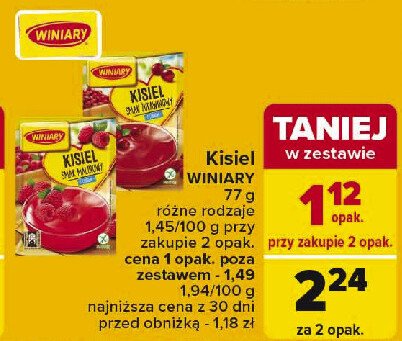 Kisiel wiśniowy Winiary kisiel promocja