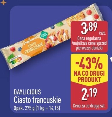 Ciasto francuskie promocja w Aldi