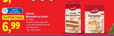 Mieszanka na ciasto  promocja w Lidl