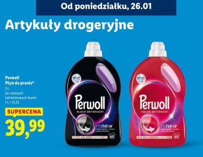 Płyn do prania kolorowych tkanin promocja w Lidl