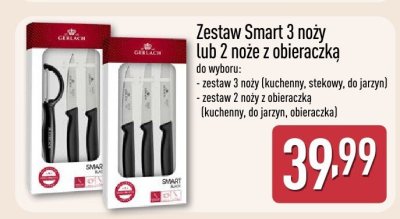 Zestaw 3 noży Smart promocja w Aldi