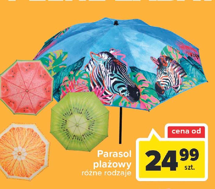 Parasol plażowy promocje