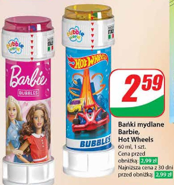 Bańki hot wheels promocja