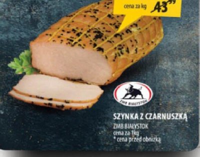 Szynka z czarnuszką ZMD Białystok promocja w Arhelan