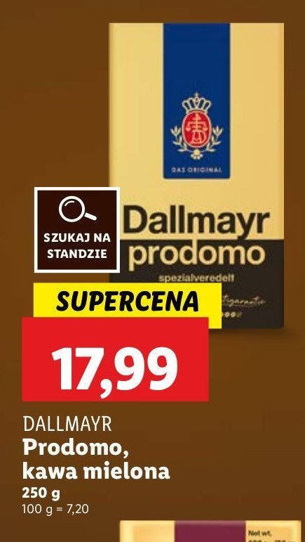 Kawa Dallmayr promocja
