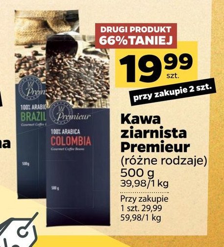 Kawa 100% colombia Premieur promocja