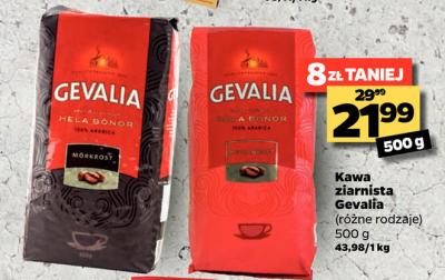 Kawa mellanrost Gevalia hela bonor promocja