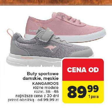 Buty męskie 36-46 KANGAROOS promocja w Carrefour