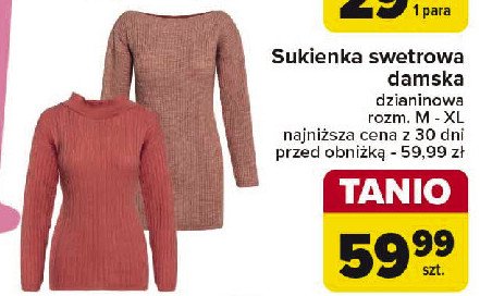 Sukienka damska swetrowa m-xl promocja